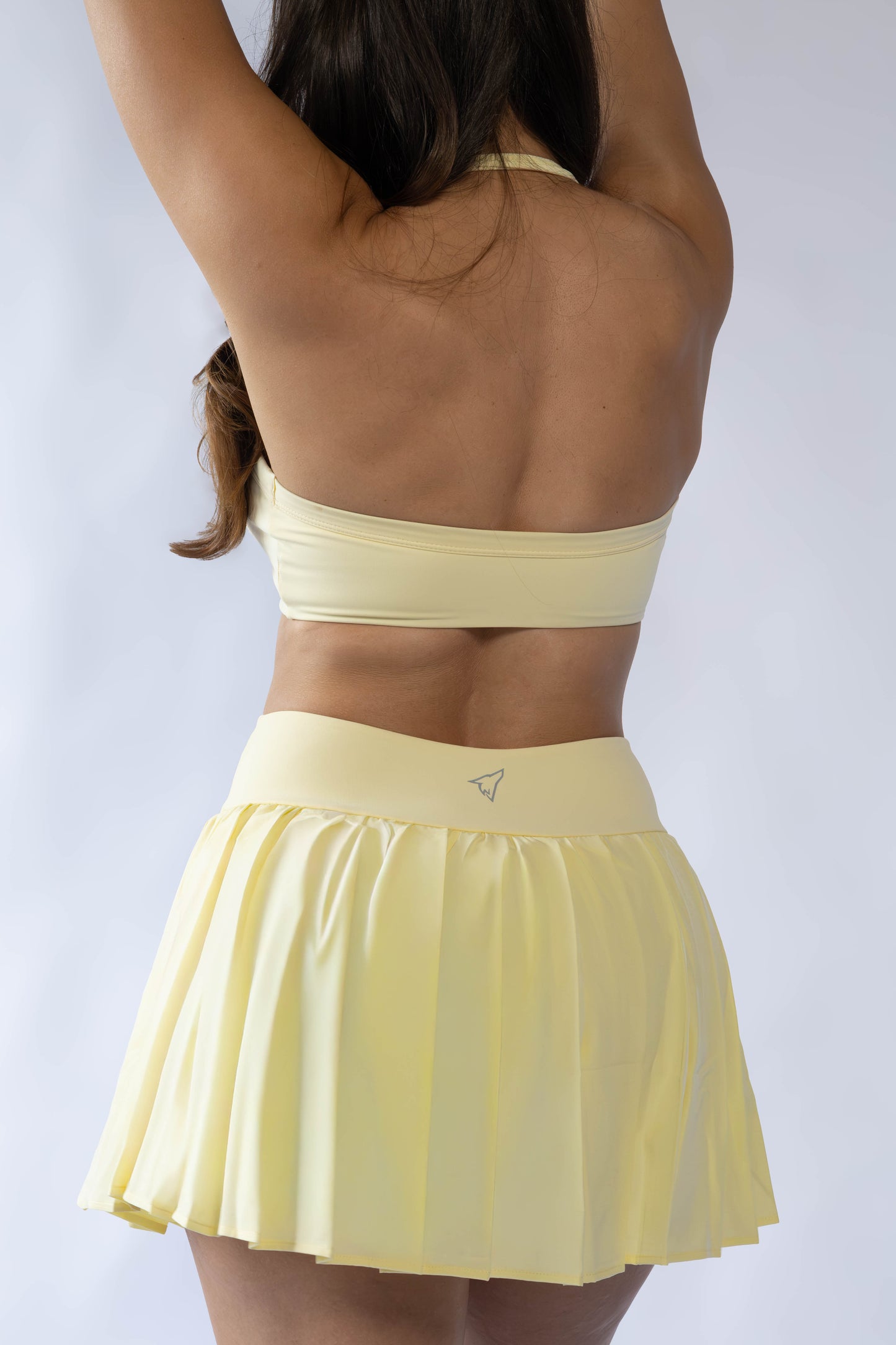 Pleated Mini Skirt