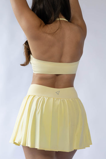 Pleated Mini Skirt