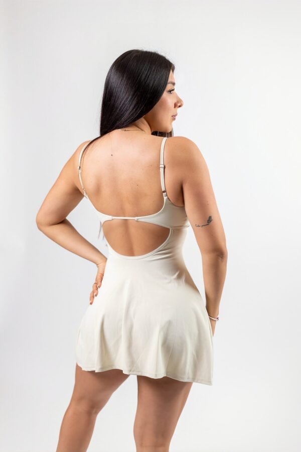 White Flow Dress- H001