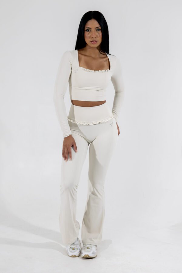 Ruffled Pants & Crop Top Set - Imagen 9