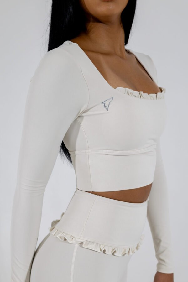 Ruffled Pants & Crop Top Set - Imagen 7