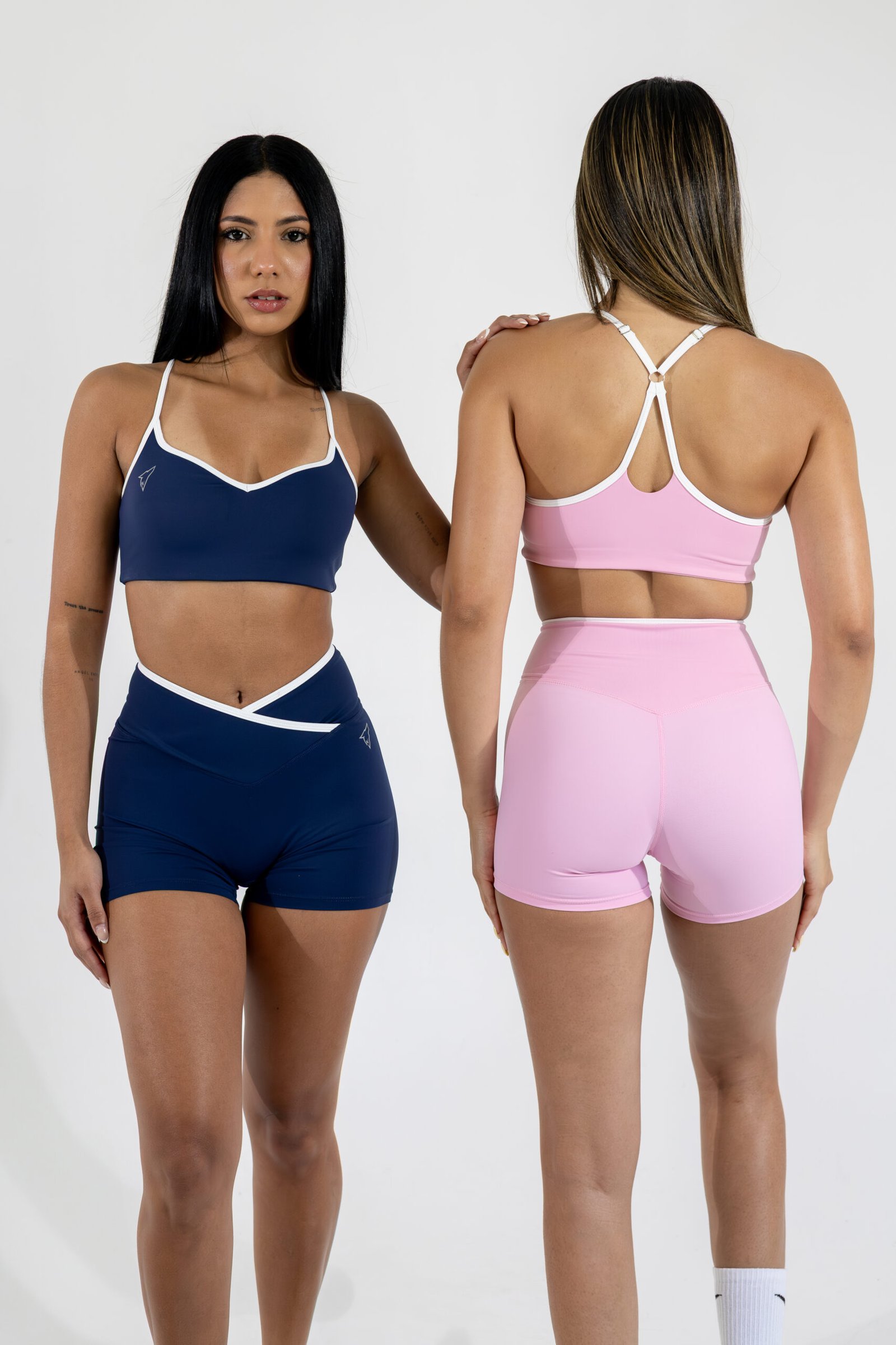 Sport Shorts with White Line