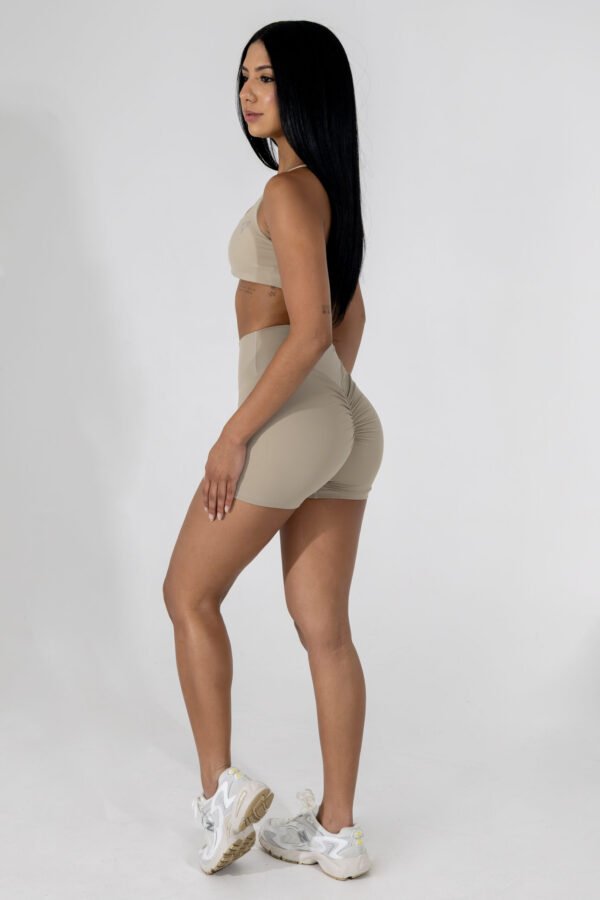 High-Waist Sport Shorts - Imagen 3