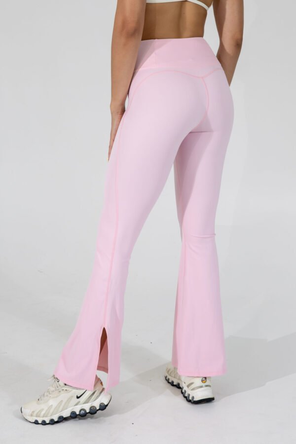 High-Rise Flare Pants with Side Slit - Imagen 10